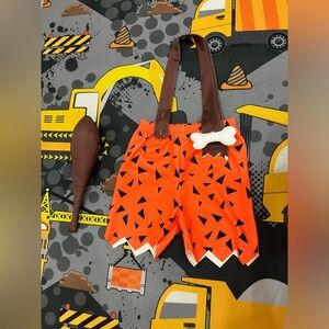 FLINSTONES BAMM BAMM COSTUME 3T/4T
